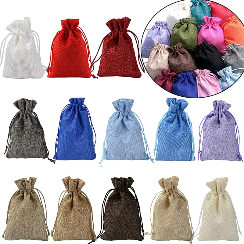 Jute Bag Packaging - 10/5 buah tas goni alami tali