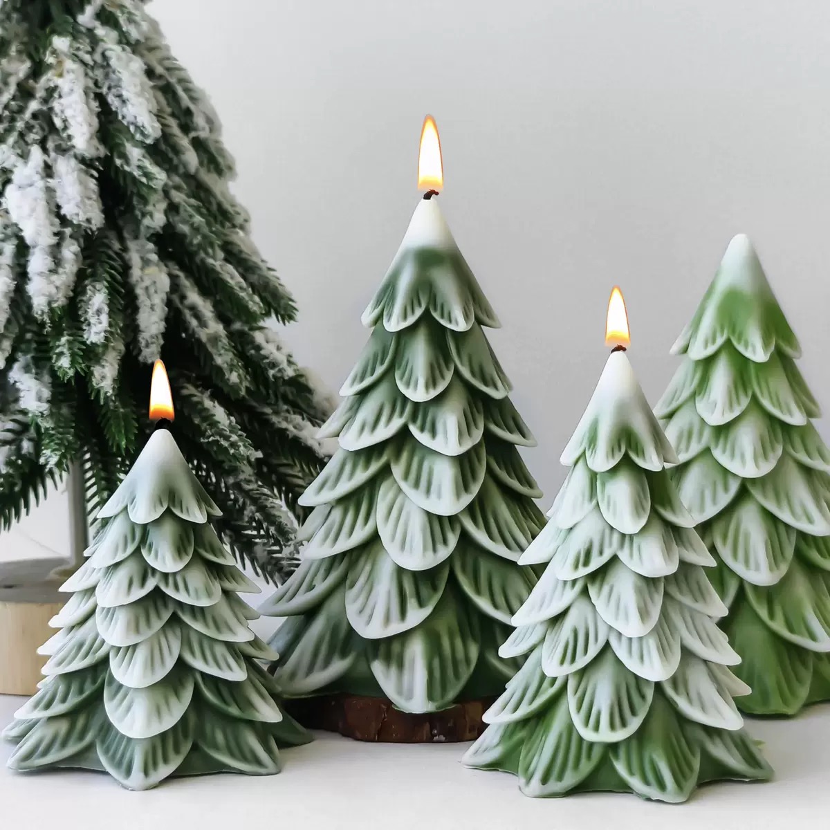 Candle Making Books For Beginners - Cetakan Silikon Lilin Pohon Natal DIY