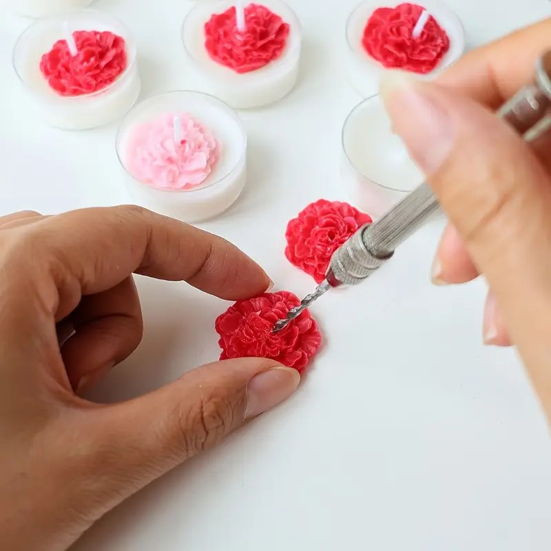Candle Making Temperature - Satu set alat pelubang pembuatan lilin,