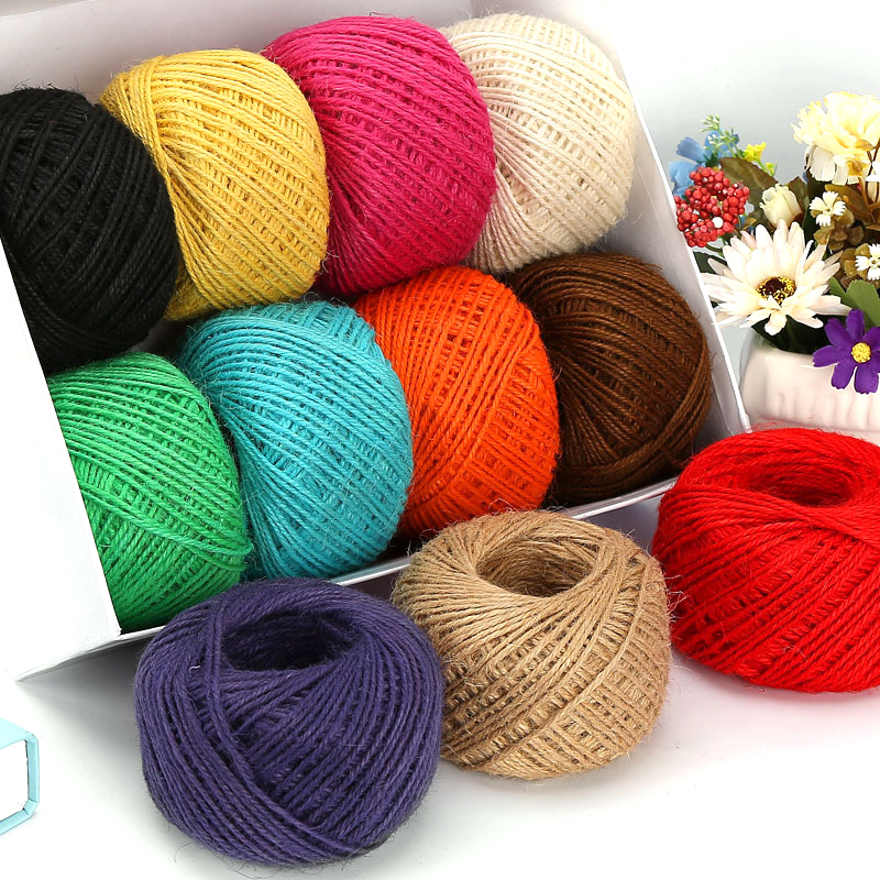 Jute Bag Packaging - Tali Jute Alami DIY 2mm 50M/Roll
