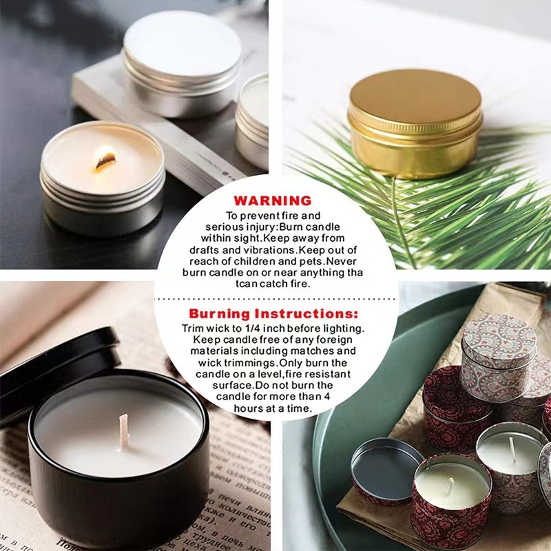 500 buah label peringatan lili - Candle Warning Label ulasan dan harga