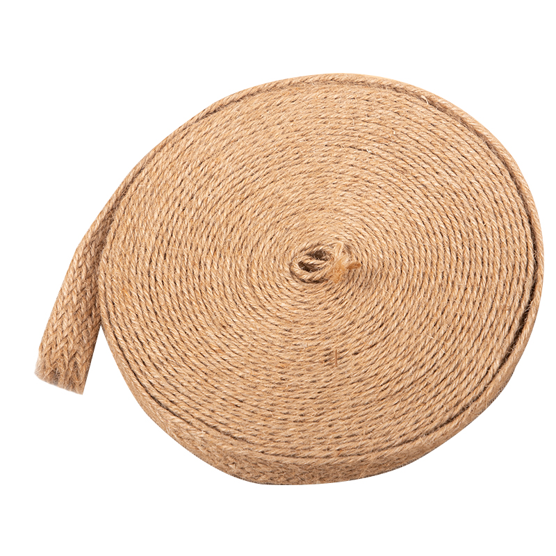Tali Jute Kepang Pipih 10M/Rol - Jute Bag Packaging ulasan dan harga