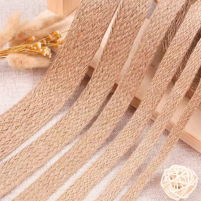 Tali Jute Kepang Pipih 10M/Rol - Jute Bag Packaging ulasan dan harga