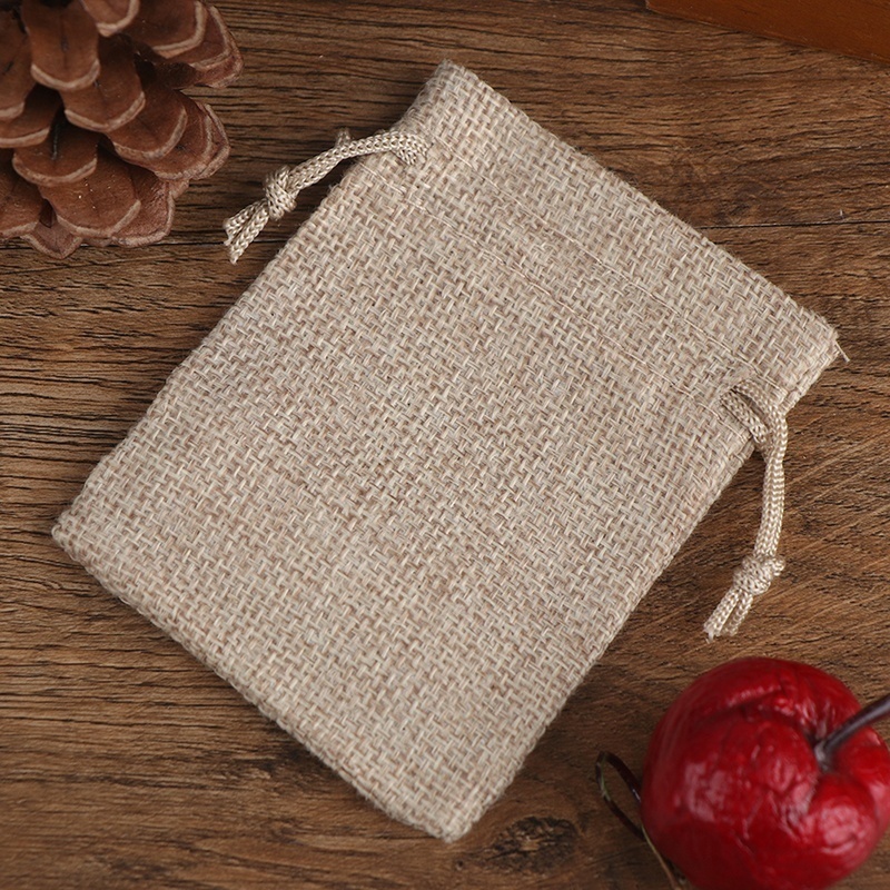 Tas rami hadiah pernikahan DIY - Jute Bag Packaging ulasan dan harga
