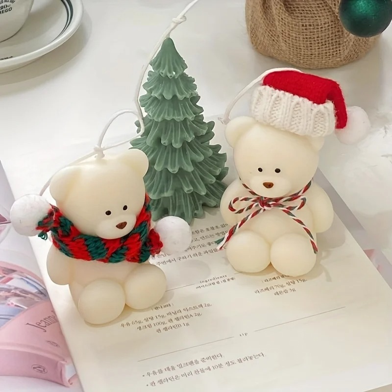 Cetakan Beruang Silikon untuk  - Candle Making Books For Beginners ulasan dan harga