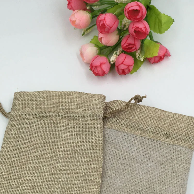 10X14Cm 300 Buah Tas Goni Hadi - Jute Bag Packaging ulasan dan harga