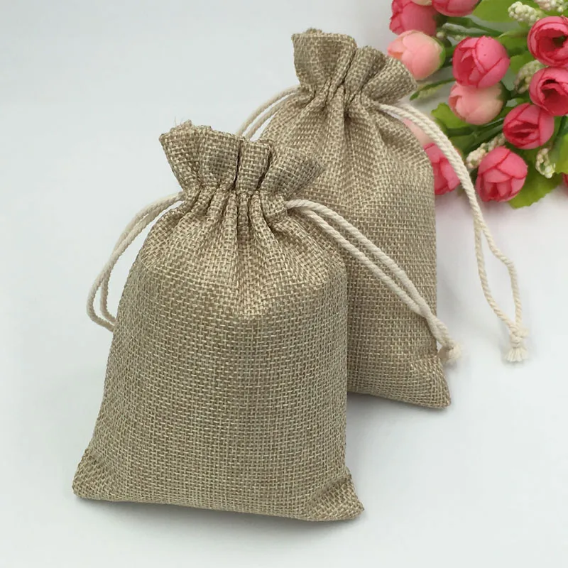 10X14Cm 300 Buah Tas Goni Hadi - Jute Bag Packaging ulasan dan harga
