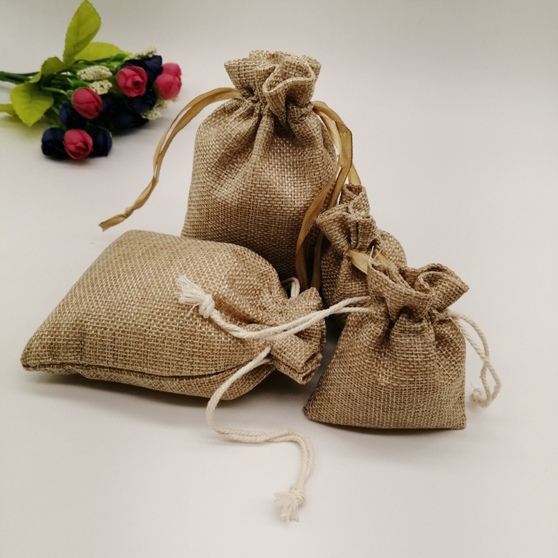 5 Pcs Kain Tas Goni Kemasan Ha - Jute Bag Packaging ulasan dan harga