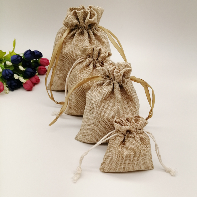 5 Pcs Kain Tas Goni Kemasan Ha - Jute Bag Packaging ulasan dan harga