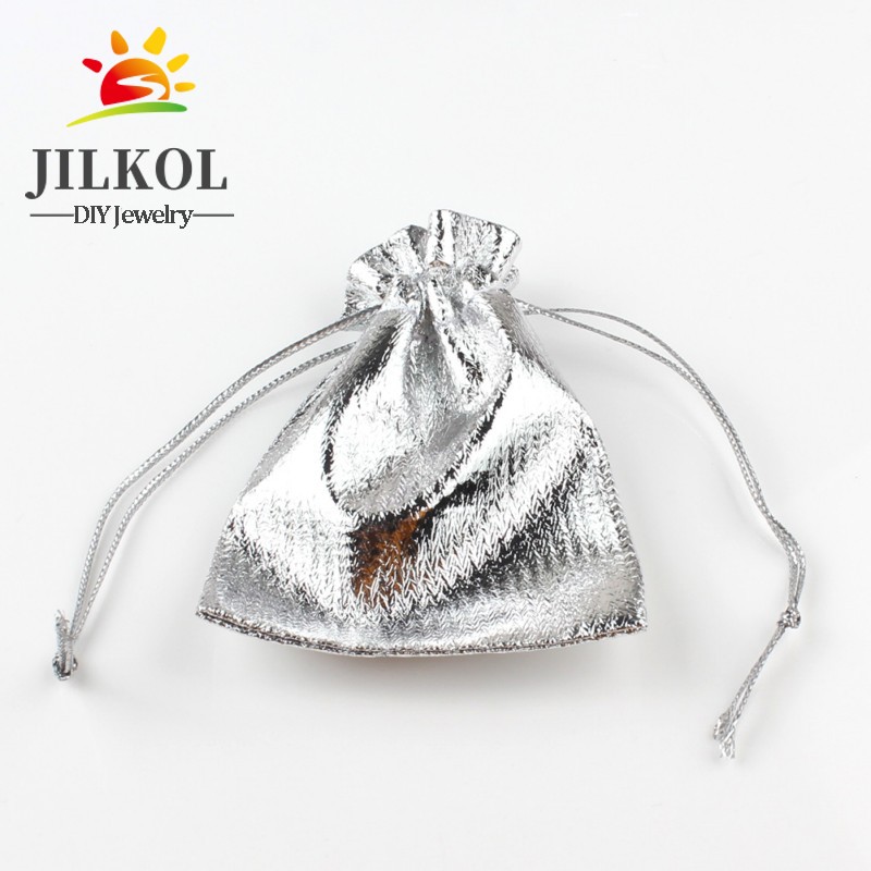 50 buah/Lot 7x9cm 9x12cm warna - Jute Bag Packaging ulasan dan harga