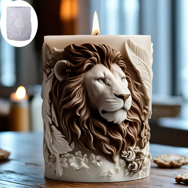 Cetakan Lilin 3D Motif Singa - - Candle Making Temperature ulasan dan harga