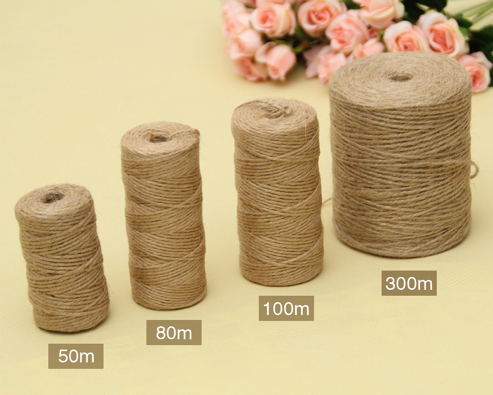 50/80/100Meter Tali Goni Antik - Jute Bag Packaging ulasan dan harga