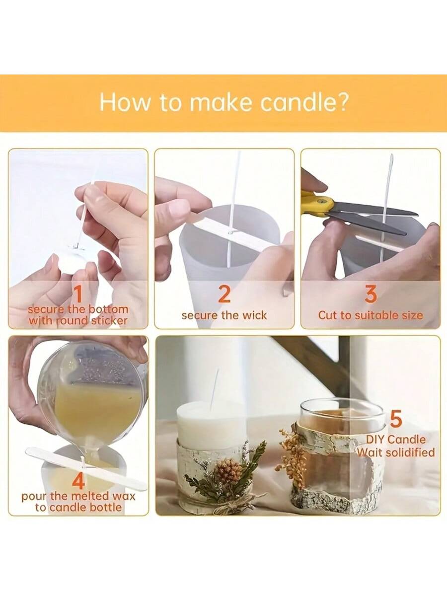 310/510 Buah Set Perlengkapan  - Candle Warning Label ulasan dan harga