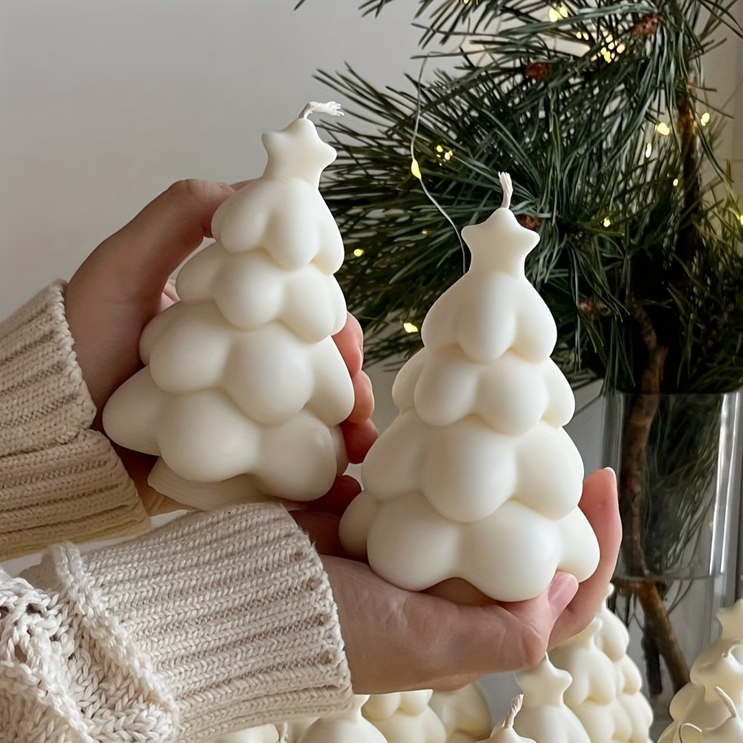 Cetakan lilin pohon Natal 3D - - Candle Making Books For Beginners ulasan dan harga