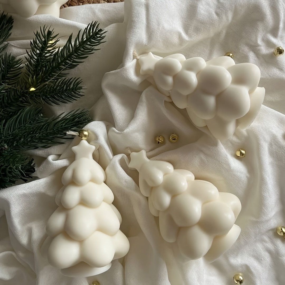 Cetakan lilin pohon Natal 3D - - Candle Making Books For Beginners ulasan dan harga