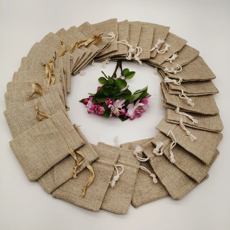 200 Buah Kemasan Tali Katun Pi - Jute Bag Packaging ulasan dan harga