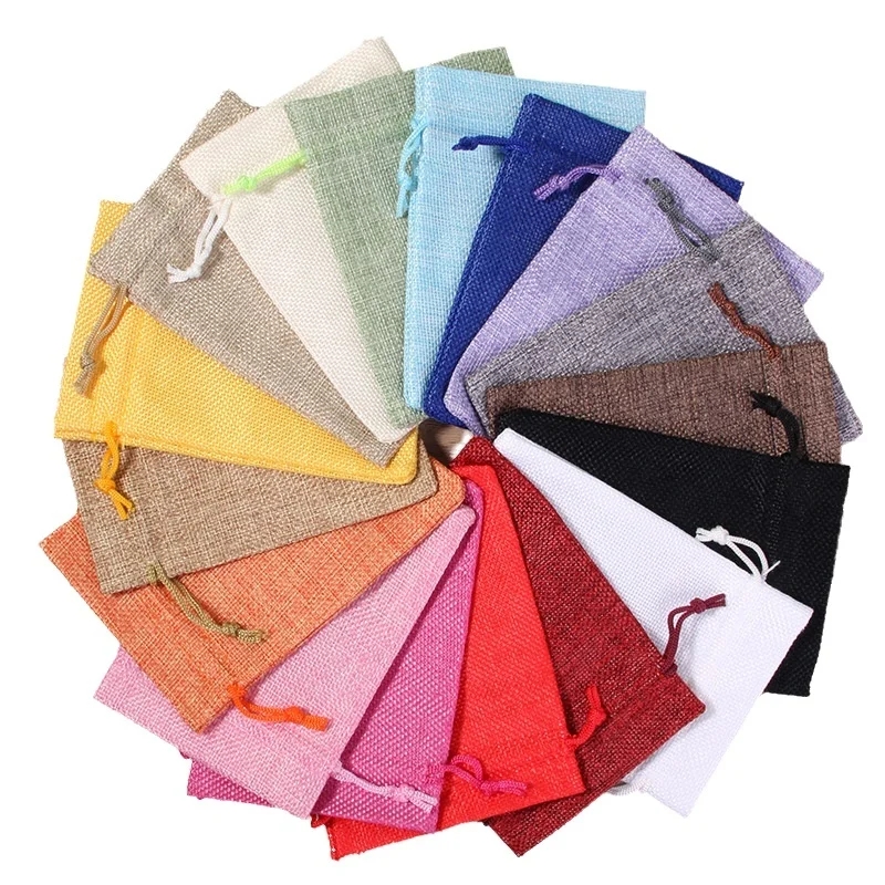 10/50/100 Buah Tas Goni Alami  - Jute Bag Packaging ulasan dan harga